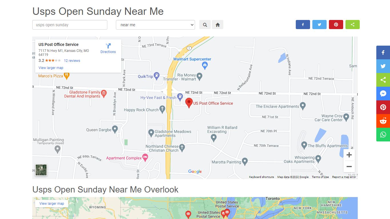 Usps Open Sunday Near Me